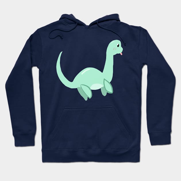 Loch Ness Blep Hoodie by goblinbabe